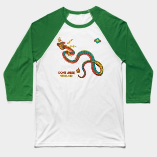 viper snake serpent Baseball T-Shirt